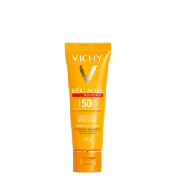 Vichy Idéal Soleil Anti Idade Fps 50 Toque Seco 40g Menor preço em Vichy Idéal Soleil Anti Idade Fps 50 Toque Seco 40g