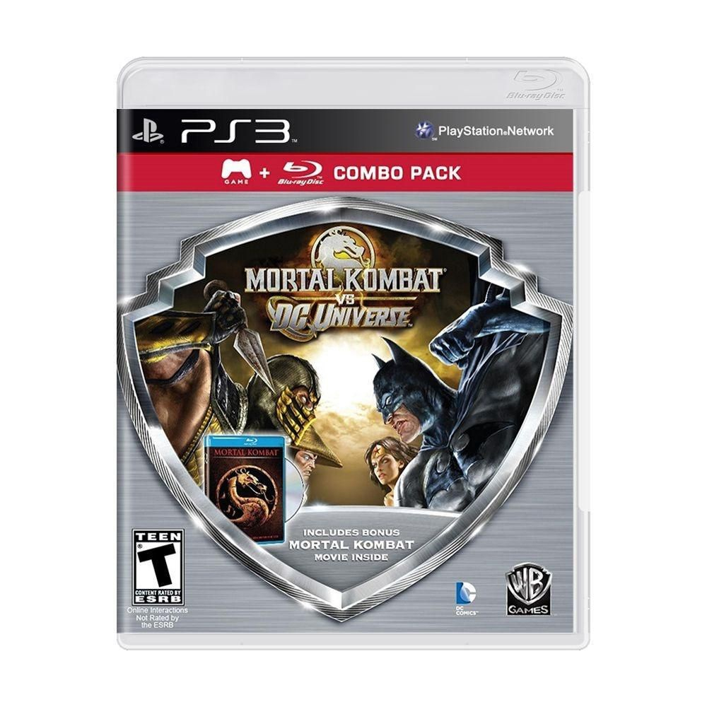 Jogo Mortal Kombat Vs. DC Universe - PS3