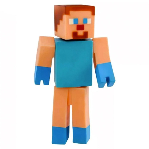 Boneco Minecraft Steve Articulado