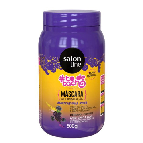 Maionese Matizadora Capilar #Todecacho A Verdadeira Matização! 500g – Salon Line Menor preço em Maionese Matizadora Capilar #Todecacho A Verdadeira Matização! 500g – Salon Line
