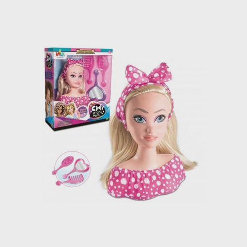 Cabeça Da Boneca Barbie Dreamtopia Pentear E Maquiar Rosa em Promoção na  Americanas