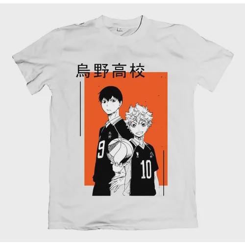 Placa Decorativa Anime Haikyuu Shoyo Hinata e Kageyama no Shoptime