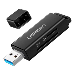 Adaptador Ugreen Cm104 Usb 3.0 p Cartão MicroSd e Cartão sd Menor preço em Adaptador Ugreen Cm104 Usb 3.0 p Cartão MicroSd e Cartão sd