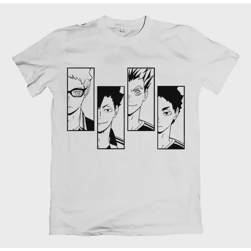 Camiseta masculina Time Haikyu Volei Anime otaku Arte Camisa Blusa Branca  Estampada em Promoção na Americanas