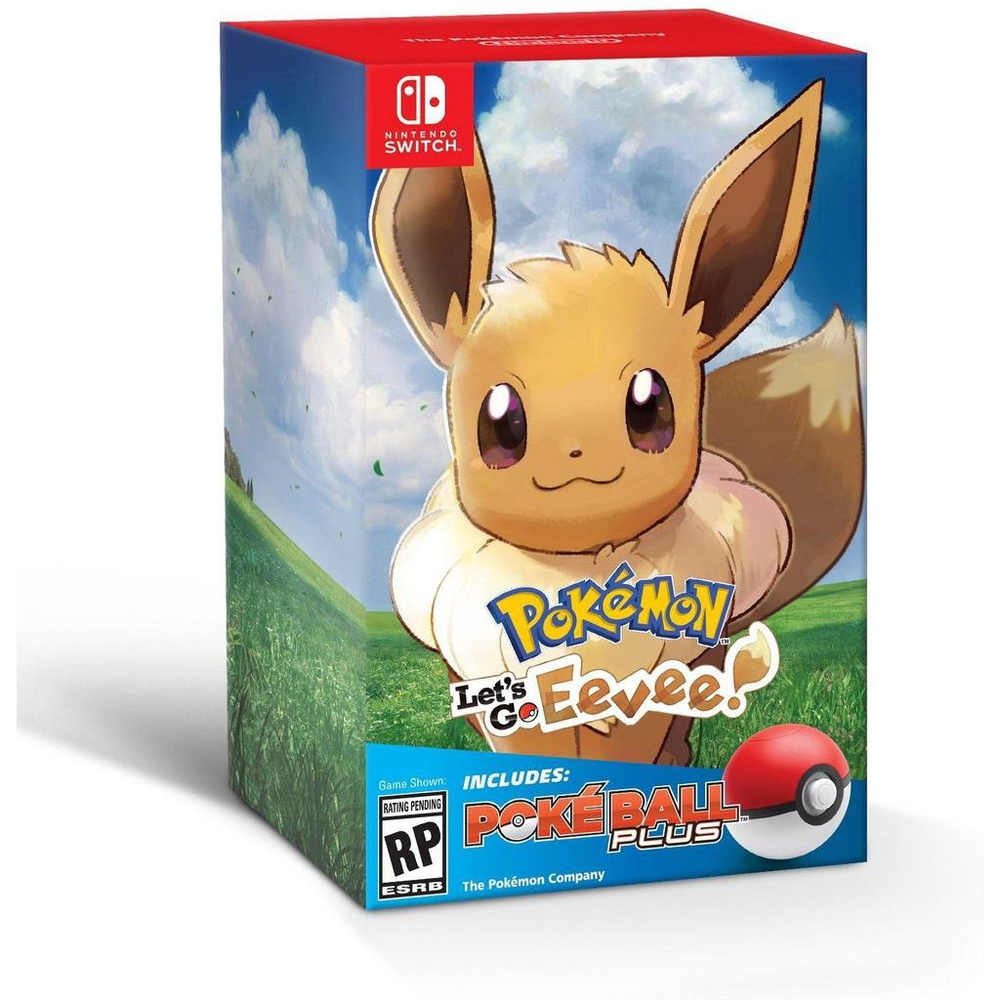 Jogo Pokémon Let's Go, Eevee! Nintendo Nintendo Switch em Promoção é no  Bondfaro