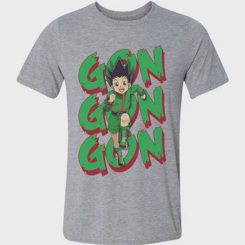 Camiseta/camisa Hunter X Hunter - Gon, Killua E Leorio