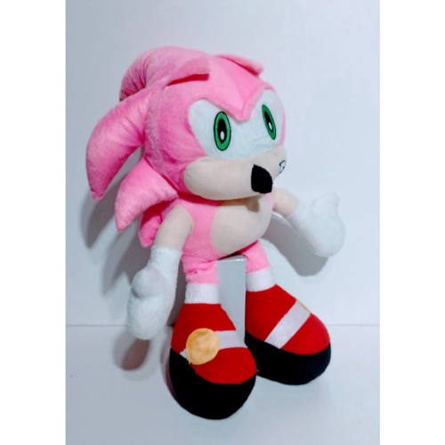 Sonic The Hedgehog Pelúcia Amy Rose Em vestido Vermelho Oficial em Promoção  na Americanas