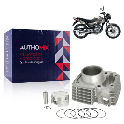 Kit motor metal leve honda cbx 200 strada 1997 no Shoptime