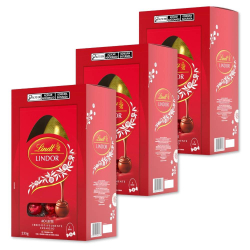 3 Ovos de Páscoa, Lindt Lindor, Chocolate Ao Leite, 235g Menor preço em 3 Ovos de Páscoa, Lindt Lindor, Chocolate Ao Leite, 235g