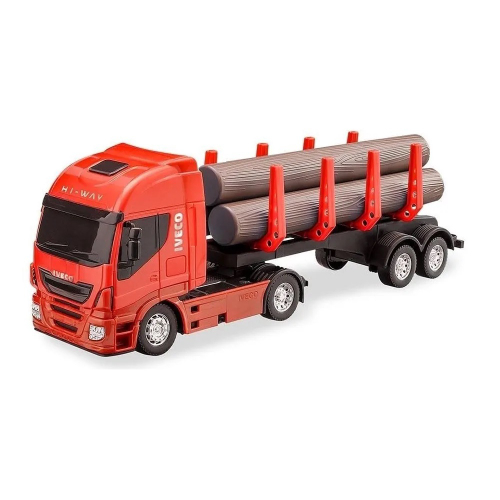 Caminhão de Brinquedo Infantil Carreta Iveco Grande Vermelho em Promoção na  Americanas