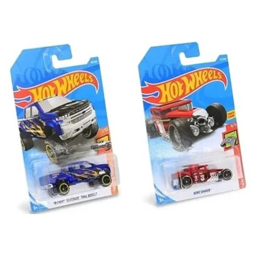 Kit com 3 Carrinhos Hot Wheels Sortidos 1/64 Mattel C4982