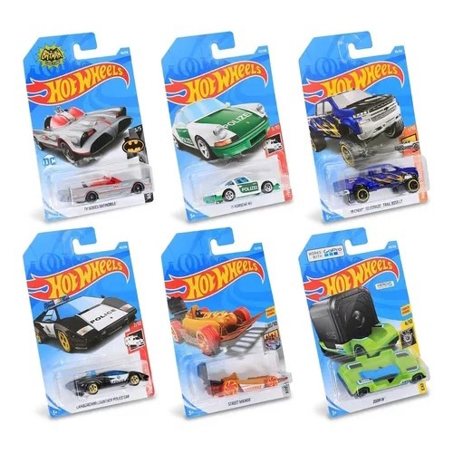 Hot Wheels Hot Wheels C/20 Carrinhos Sortidos no Shoptime