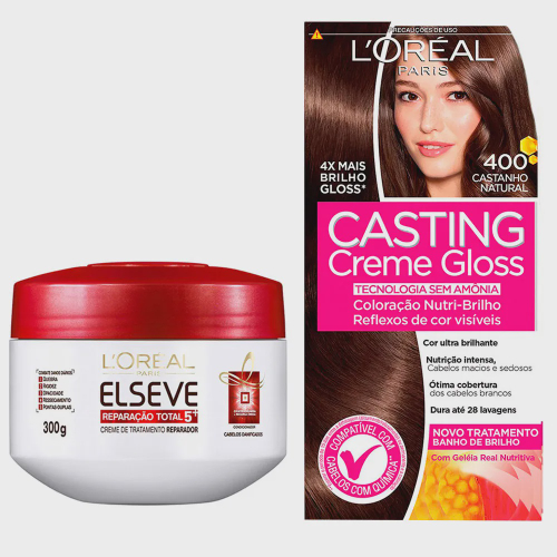 Loreal Dia Richesse Tonalizante 80g - 4 Castanho em Promoção na Americanas