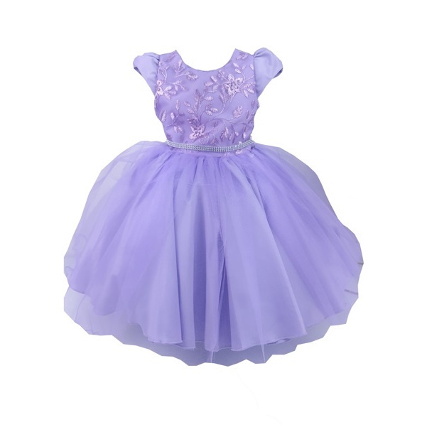 Vestido de store princesa infantil lilas