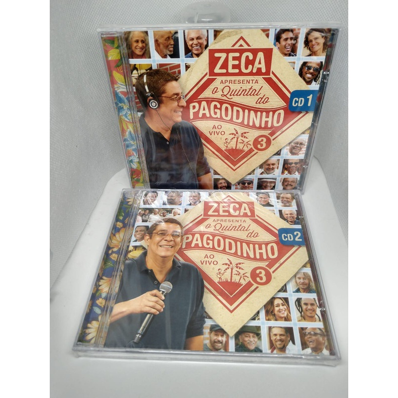 Cd Zeca Apresenta O Quintal Do Pagodinho Ao Vivo 3 - cd 1