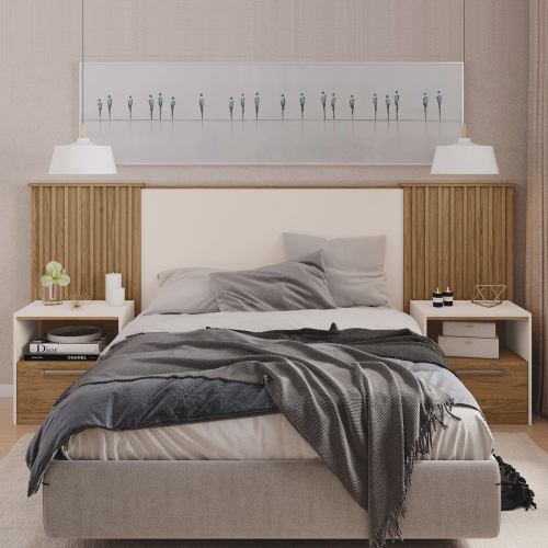 Cabeceira Casal Cama Box 140 cm London Preto - js Móveis em Promoção na  Americanas