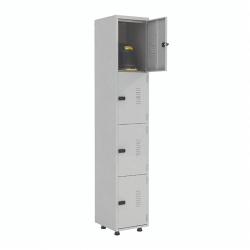 Armário Roupeiro Aço 4 Portas Guarda Volume Ea701 Cinza é boa?