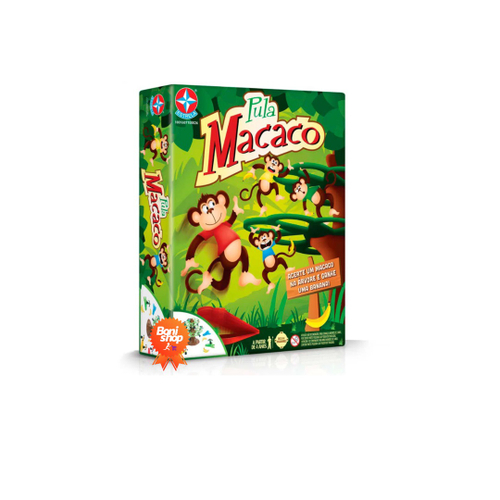 Jogo De Mesa Pula Macaco Estrela Original