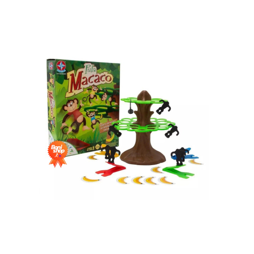 Jogo estrela pula macaco jogo estratégia brinquedo original em Promoção na  Americanas