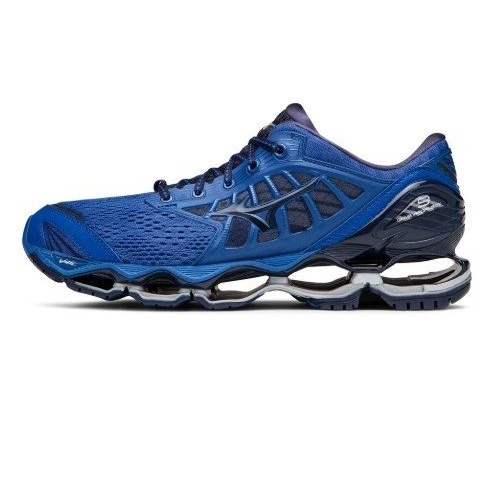 Tenis best sale azul mizuno