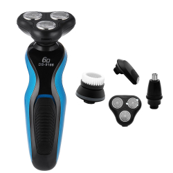 4 em 1 barbeador elétrico azul - Prova d'água é boa?