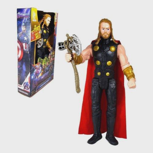 Boneco Antigo do Thor medindo 14 cm de altura