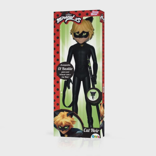 Combo 2 Bonecos Ladybug Cat Noir Articulados Miraculous em Promoção na  Americanas