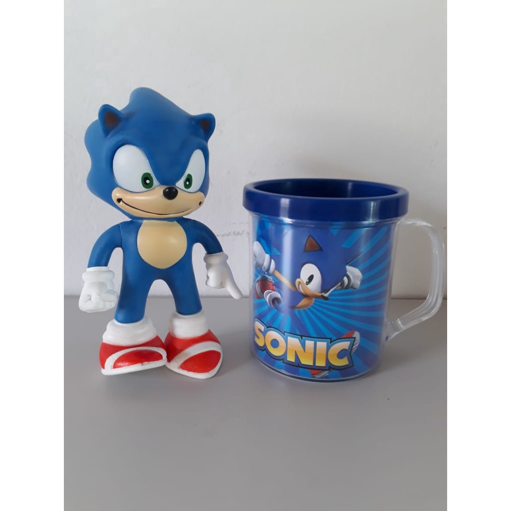 Boneco articulado sonic