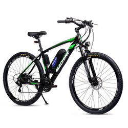 Bicicleta Elétrica Liberty Lithium 350W 36V Preto/Verde Menor preço em Bicicleta Elétrica Liberty Lithium 350W 36V Preto/Verde