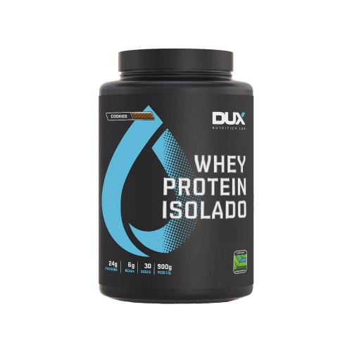 Whey Protein Isolado Cookies Pote 900g Dux Nutrition Submarino