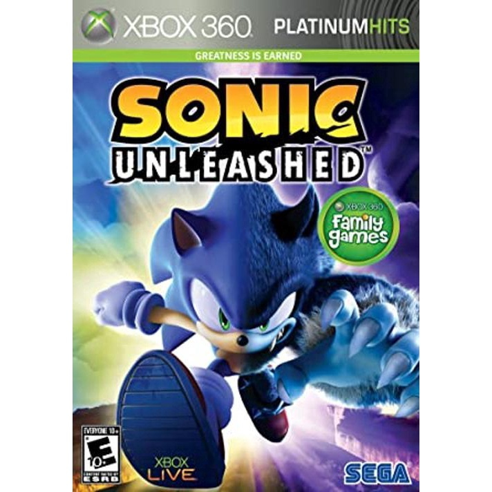 Jogo Sonic Unleashed Da Sega Lacrado Para Xbox 360 na Americanas Empresas