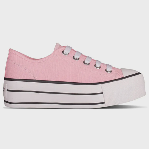 Tenis plataforma 2024 feminino rosa