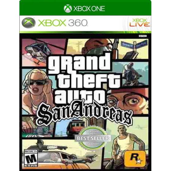 Códigos do GTA San Andreas para Xbox 360 