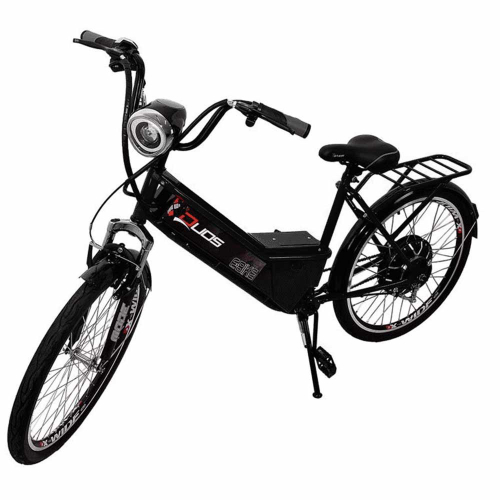 Bicicleta El trica Aro 24 Duos Confort 800w 48v 15ah Preto Duos Bikes