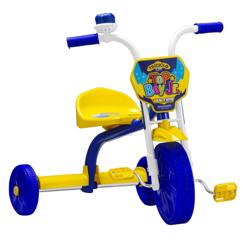 Triciclo Infantil Velotrol Motoca Meninos cor Vermelho Omotcha no Shoptime