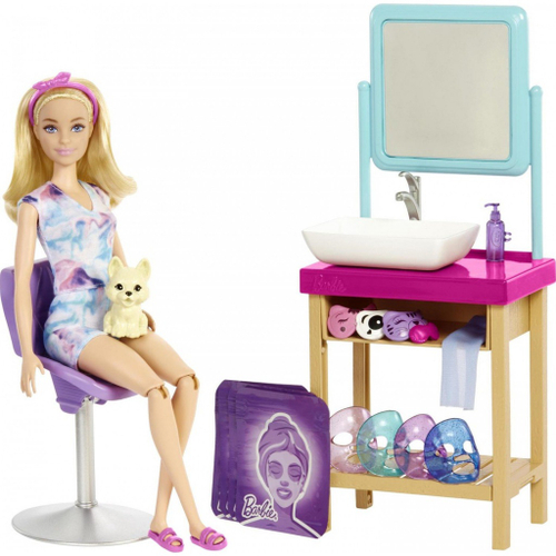 Kit Infantil Boneca Barbie Styling Hair C/ Cartela Maquiagem no Shoptime