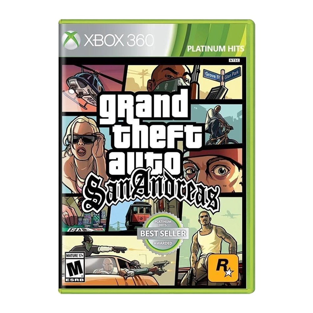 Jogo Gta Grand Theft Auto: San Andreas - Xbox 360 em Promoção na Americanas