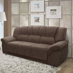 Sofá 3 Lugares 184cm Cordoba Hellen Estofados Menor preço em Sofá 3 Lugares 184cm Cordoba Hellen Estofados
