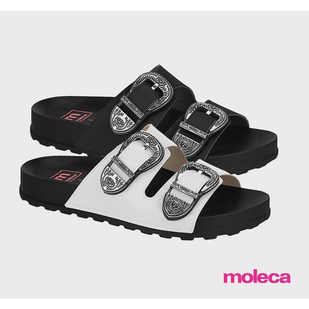 Rasteira moleca hot sale fivela