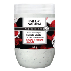 Creme de massagem Pimenta Negra 650g Menor preço em Creme de massagem Pimenta Negra 650g