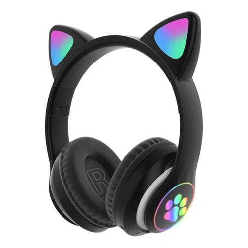 Fone Ouvido Headphone Com Fio Estéreo Orelha Gato Gatinho com Glitter  Infantil P2 ZAT-251 - BEST SALE SHOP