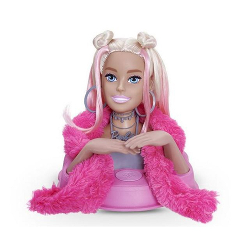 Barbie Deluxe Styling Head / Cabeça, Unhas E Maquiagem em Promoção na  Americanas