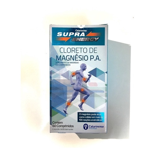 Cloreto De Magnesio P. A Supra Energy C/60 Capsulas | Submarino