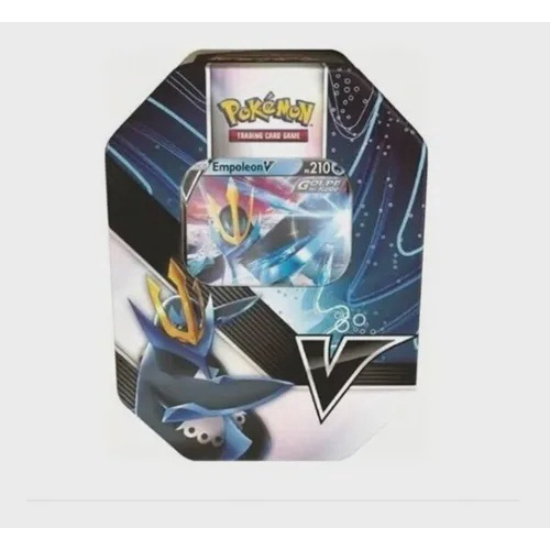 Lata Pokemon Carta Ultra Rara Original Copag + Brinde