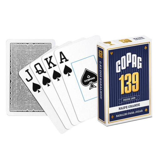 Baralho Copag Cartas Grandes Par Poker Blackjack Tranca Jogo na Americanas  Empresas