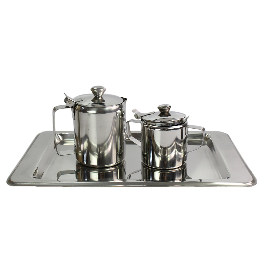 Conjunto De Inox Para Chá E Café Alta Qualidade em Promoção na