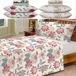 Jogo De Cama Lençol Queen 4 Peças 150 Fios Antialérgico Camesa - Emcompre