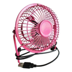 Mini Ventilador Pequeno Silencioso Usb Mesa Notebook Carros