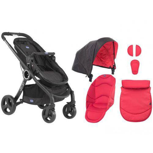 Kit Chicco Color Pack para Carrinho Urban Red Wave em Promo o