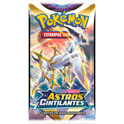 Cartinha Pokémon Astros Cintilantes Sortido 31138 - Copag